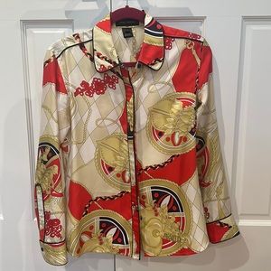 Pink Tartan Blouse